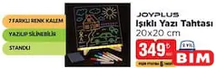 JOYPLUS IŞIKLI YAZI TAHTASI 20X20 CM